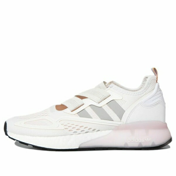 adidas アディダス レディース スニーカー  【(WMNS) adidas ZX 2K Boost Lite \u0027White Purple Tint\u0027 G55647】  大きさ US_8(25.0珊)