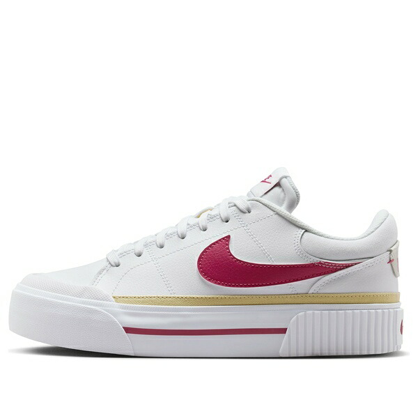 Nike ナイキ レディース スニーカー  【(WMNS) Nike Court Legacy Lift \u0027White Sweet Beet\u0027 DM7590-112】  大きさ US_W_12