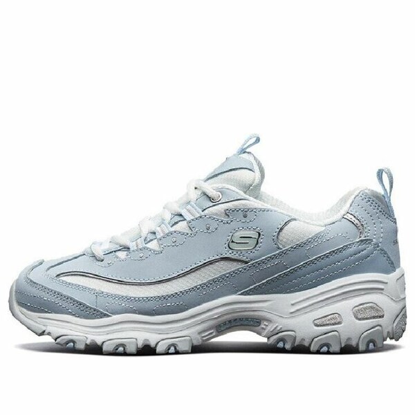 Skechers スケッチャーズ レディース スニーカー  【(WMNS) Skechers D Lites low running Shoes GS BlueWhite \u0027Blue White\u0027 11930-LBLW】  大いさ US_8.5(25.5糎)