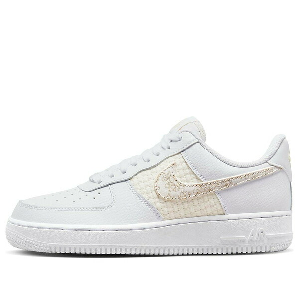 Nike ナイキ レディース スニーカー  【(WMNS) Nike Air Force 1 \u002707 SE \u0027Flower Swoosh\u0027 DO9458-100】  大きさ US_6.5(23.5糎)