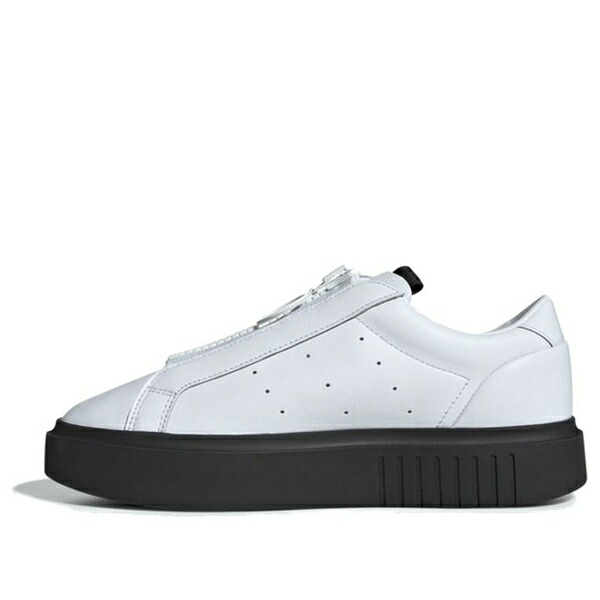 adidas アディダス レディース スニーカー  【(WMNS) adidas Sleek Super Zip \u0027White Black\u0027 EF1899】  大きさ US_7.5(24.5珊)