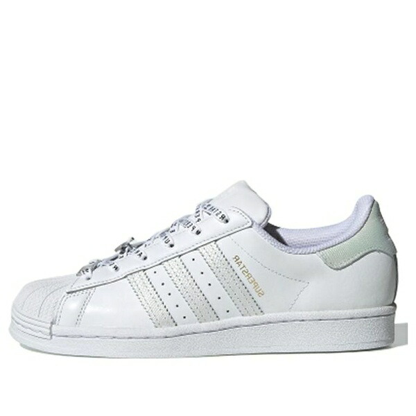 adidas アディダス レディース スニーカー  【(WMNS) adidas Superstar \u0027White Iridescent Animal Print\u0027 FV3392】  大きさ US_6.5(23.5糎)