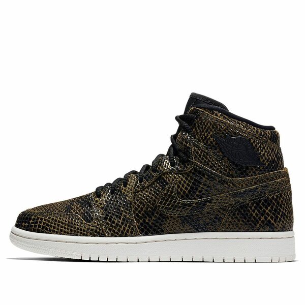 Jordan ジョーダン レディース スニーカー  【(WMNS) Air Jordan 1 Retro High Premium \u0027Snakeskin\u0027 AH7389-302】  大きさ US_7(24.0珊)