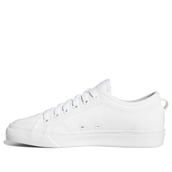 adidas アディダス レディース スニーカー  【(WMNS) adidas Nizza Trefoil \u0027Triple White\u0027 GZ7291】  大きさ US_9.5(26.5糎)