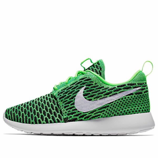 Nike ナイキ レディース スニーカー 【(WMNS) Nike Roshe One Flyknit 'Voltage Green' 704927-305】 サイズ US_6(23.0cm)｜asty