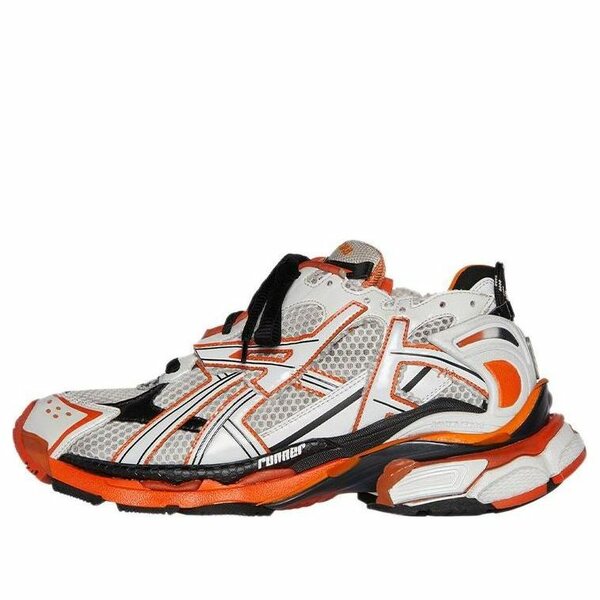 Balenciaga バレンシアガ レディース スニーカー  【(WMNS) Balenciaga Runner \u0027White Orange\u0027 677402W3RB79051】  大いさ US_7(24.0糎)