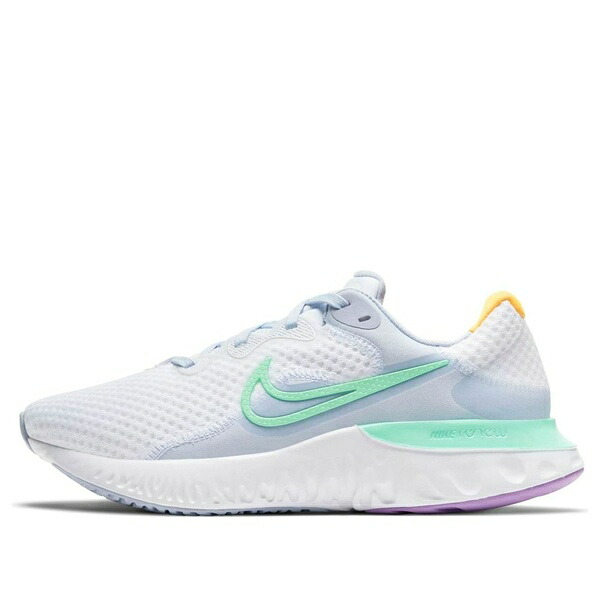 Nike ナイキ レディース スニーカー 【(WMNS) Nike Renew Run 2 'White Green Glow' CU3505-103】 サイズ US_9(26.0cm)｜asty