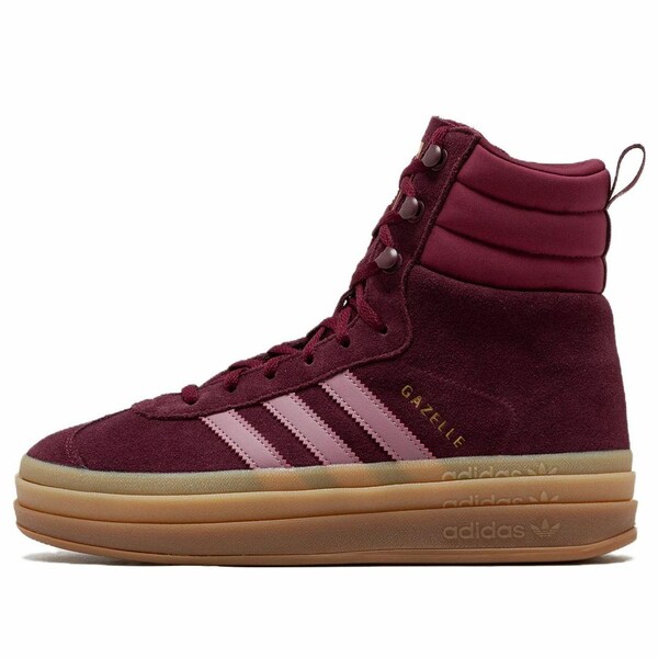 adidas アディダス レディース スニーカー  【(WMNS) adidas Gazelle Boot \u0027Maroon Gum\u0027 ID6882】  大きさ US_7(24.0珊)