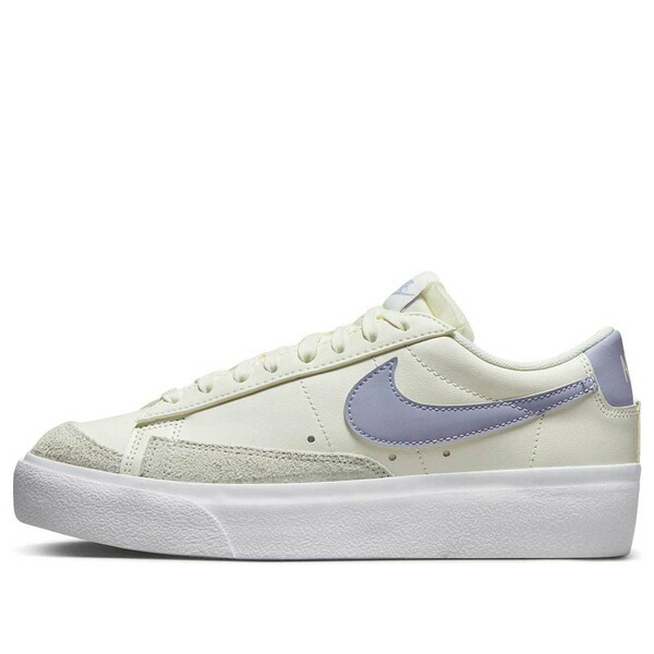Nike ナイキ レディース スニーカー  【(WMNS) Nike Blazer Low Platform \u0027Sail Indigo Haze\u0027 DJ0292-110】  大いさ US_8.5(25.5糎)