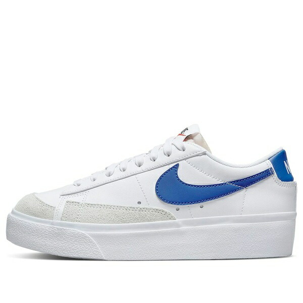 Nike ナイキ レディース スニーカー  【(WMNS) Nike Blazer Low Platform \u0027White Game Royal\u0027 DJ0292-107】  大きさ US_W_11