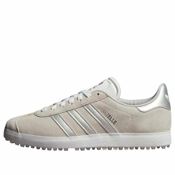 adidas アディダス レディース スニーカー  【(WMNS) adidas Gazelle Spikeless Golf \u0027Crystal White Silver Metallic\u0027 JI3942】  大いさ US_8(25.0糎)