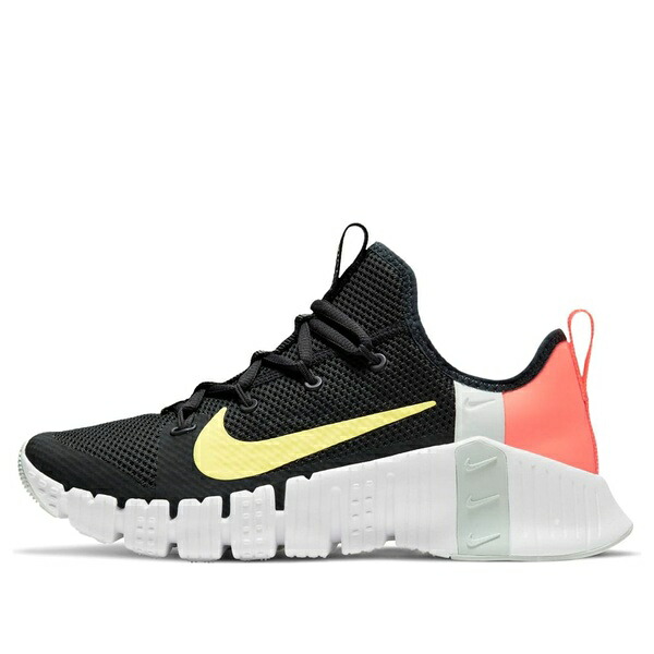Nike ナイキ レディース スニーカー  【(WMNS) Nike Free Metcon 3 \u0027Black Bright Mango\u0027 CJ6314-020】  大きさ US_7(24.0珊)