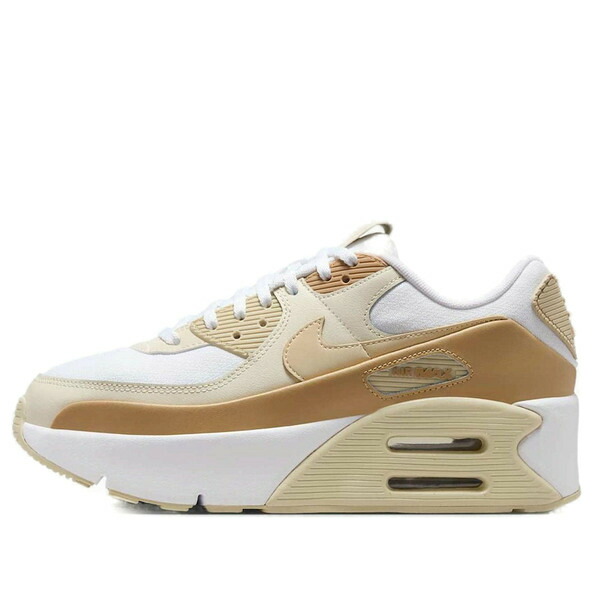 Nike ナイキ レディース スニーカー  【(WMNS) Nike Air Max 90 LV8 \u0027White Club Gold\u0027 FD4328-112】  大きさ US_6.5(23.5珊)