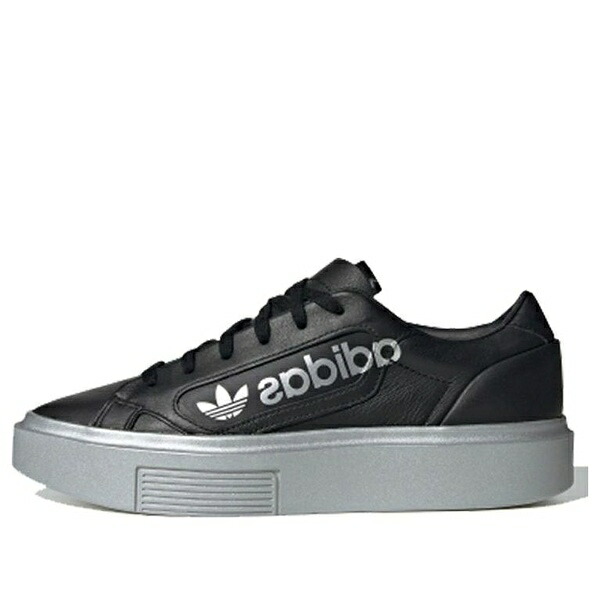 adidas アディダス レディース スニーカー  【(WMNS) adidas Sleek Super \u0027Black\u0027 EG7881】  大きさ US_5.5(22.5珊)