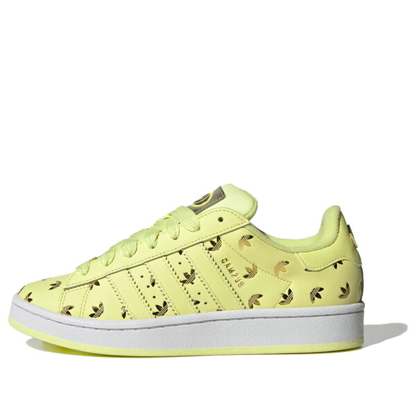 adidas アディダス レディース スニーカー  【(WMNS) adidas Campus 00s \u0027Allover Debossed Trefoils - Pulse Yellow\u0027 IE9580】  大いさ US_9(26.0糎)
