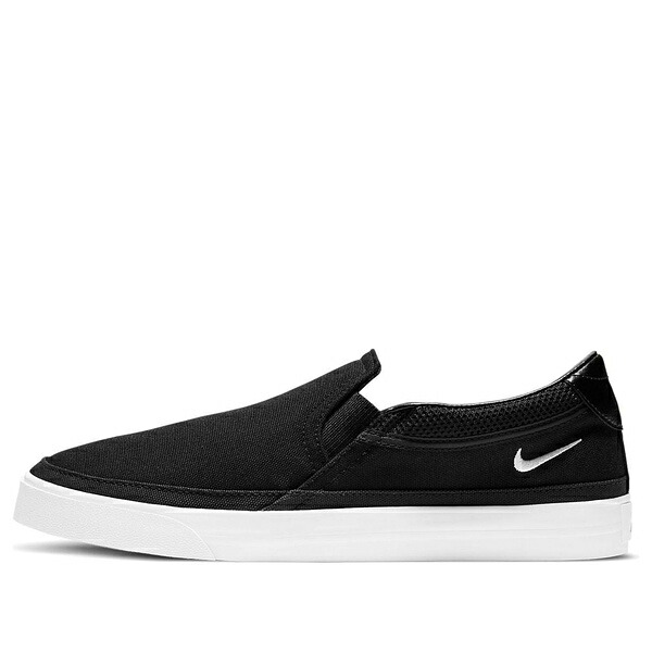 Nike ナイキ レディース スニーカー  【(WMNS) Nike Court Legacy Slip-On \u0027Black White\u0027 CW6540-002】  大きさ US_W_11