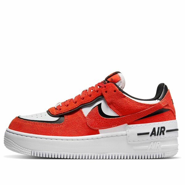 Nike ナイキ レディース スニーカー  【(WMNS) Nike Air Force 1 Shadow \u0027Cracked Leather - Rush Orange\u0027 DQ8586-800】  大きさ US_W_10.5