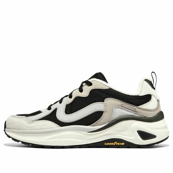 Skechers スケッチャーズ レディース スニーカー  【(WMNS) Skechers D\u0027LITES Wave \u0027White Black\u0027 896175-BKGY】  大いさ US_5.5(22.5糎)