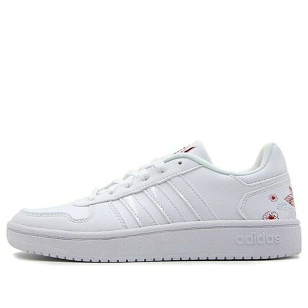 adidas アディダス レディース スニーカー  【(WMNS) adidas Hoops 2.0 \u0027White\u0027 EE6502】  大きさ US_7(24.0珊)