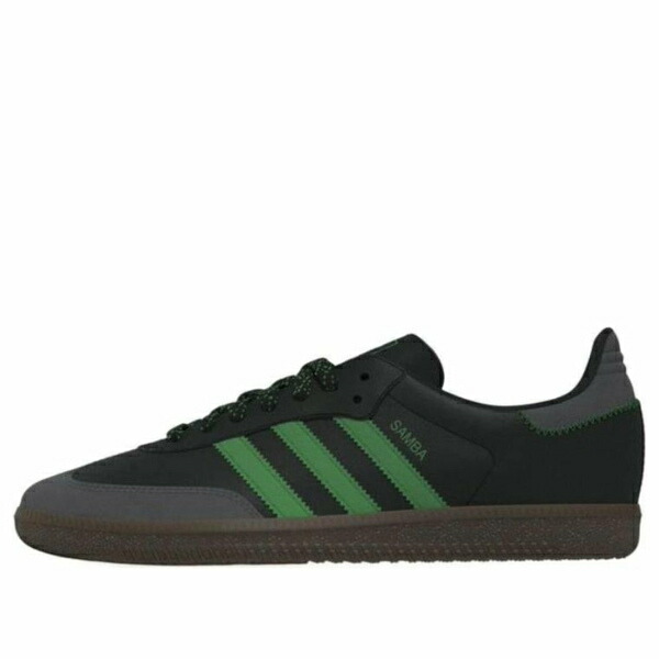 adidas アディダス レディース スニーカー  【(WMNS) adidas Samba OG \u0027Green Black\u0027 IE6520】  大きさ US_W_4.5