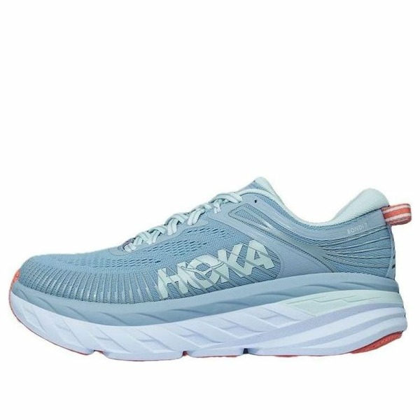 HOKA ONE ONE ホカオネオネ レディース スニーカー  【(WMNS) HOKA ONE ONE Bondi 7 Wide \u0027Blue Fog\u0027 1110531-BFBG】  大きさ US_5(22.0珊)