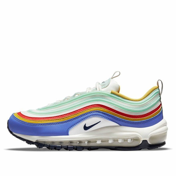 Nike ナイキ レディース スニーカー  【(WMNS) Nike Air Max 97 \u0027Sapphire Pistachio Frost Obsidian\u0027 DH5724-100】  大きさ US_6.5(23.5珊)