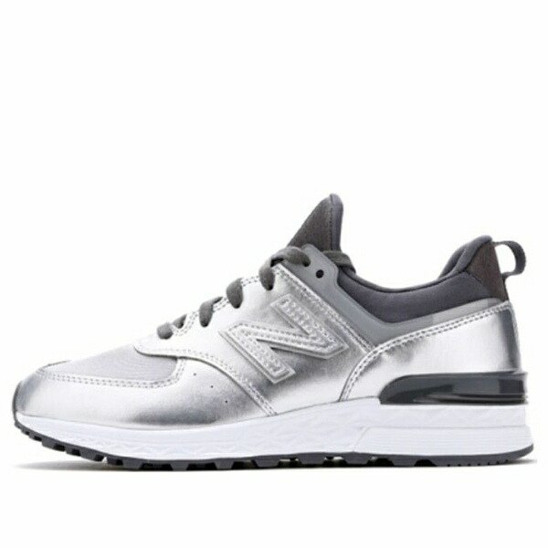 New Balance ニュー平衡にする レディース スニーカー  【(WMNS) New Balance 574 B Silver WS574SFG】  大きさ US_W_12
