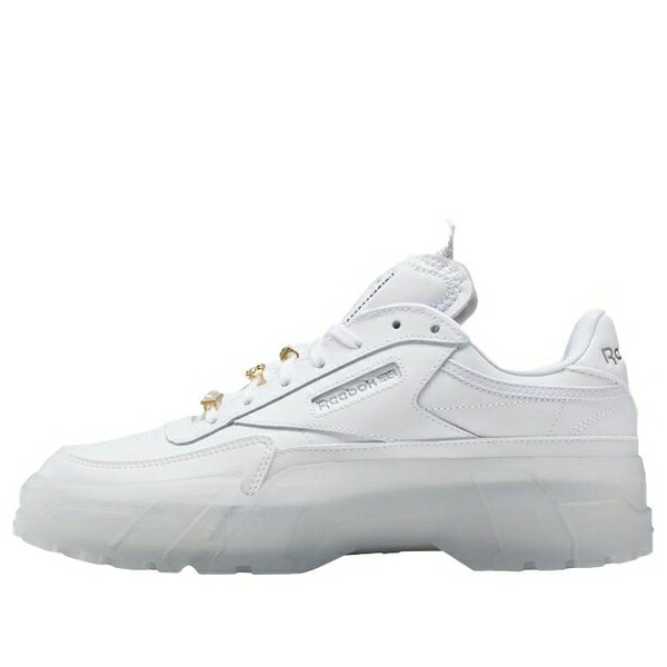 Reebok リーボック レディース スニーカー  【(WMNS) Reebok Cardi B x Club C \u0027Triple White\u0027 GX0038】  大きさ US_W_10