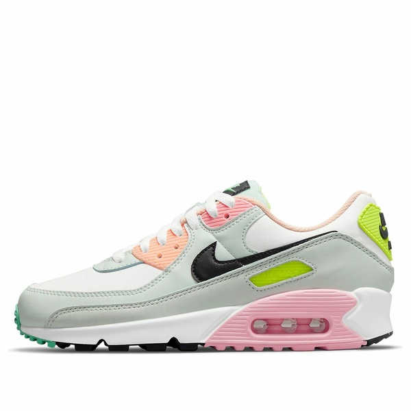 Nike ナイキ レディース スニーカー  【(WMNS) Nike Air Max 90 \u0027White Volt Green Glow\u0027 CZ1617-100】  大いさ US_6(23.0糎)