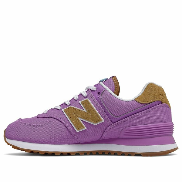 New Balance ニュー平衡にする レディース スニーカー  【(WMNS) New Balance 574 Shoes \u0027Purple Tan\u0027 WL574BC2】  大きさ US_5(22.0珊)