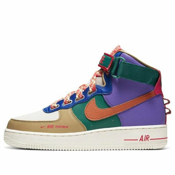 Nike ナイキ レディース スニーカー  【(WMNS) Nike Air Force 1 High Utility \u0027Utility Force is Female Multi\u0027 CQ4810-046】  大いさ US_8(25.0糎)