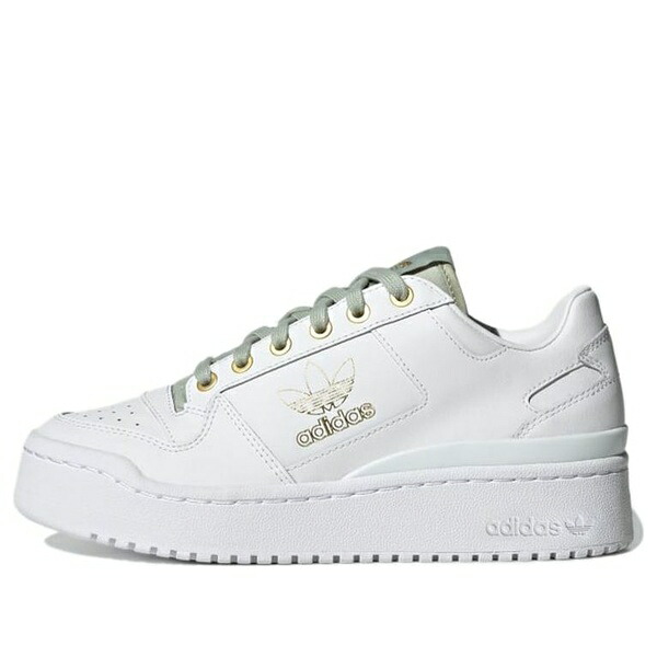 adidas アディダス レディース スニーカー  【(WMNS) adidas Forum Bold \u0027White Matte Gold\u0027 GZ8607】  大いさ US_9.5(26.5糎)