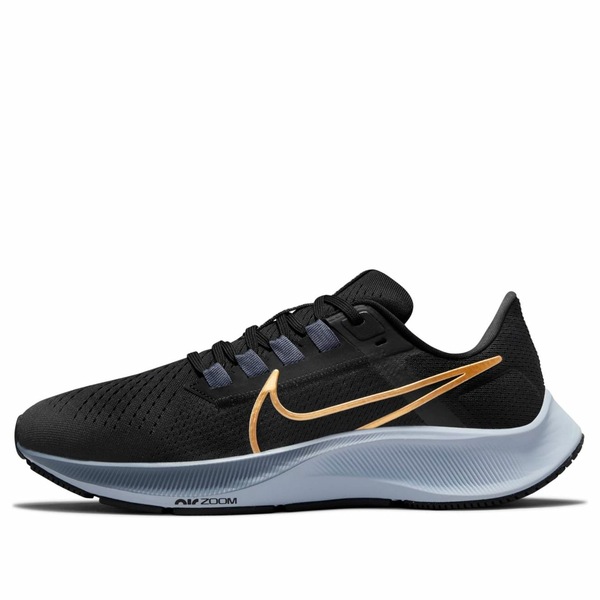 Nike ナイキ レディース スニーカー  【(WMNS) Nike Air Zoom Pegasus 38 \u0027Black Metallic Gold Coin\u0027 CW7358-004】  大きさ US_W_10