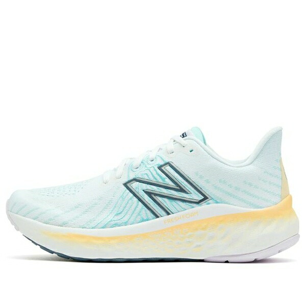 New Balance ニュー平衡にする レディース スニーカー  【(WMNS) New Balance Fresh Foam X Vongo v5 \u0027White Light Mango\u0027 WVNGOWM5】  大きさ US_5(22.0珊)