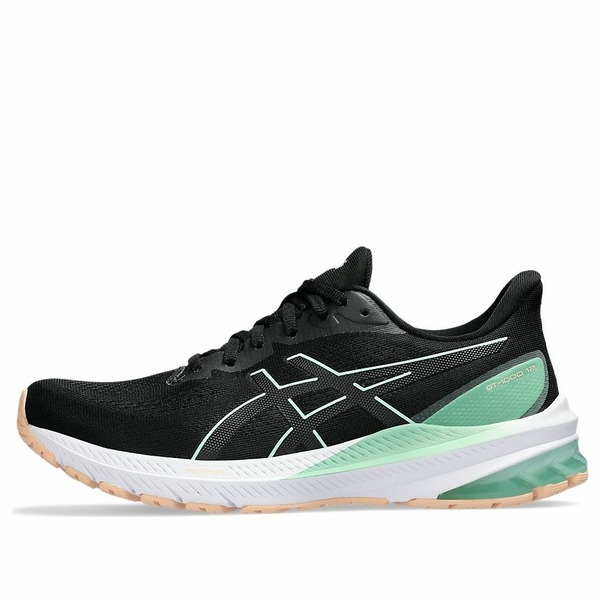 ASICS アシックス レディース スニーカー  【(WMNS) ASICS GT-1000 12 \u0027Black Mint Tint\u0027 1012B450-006】  大いさ US_7.5(24.5糎)
