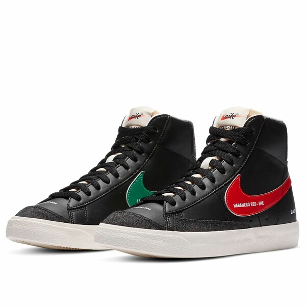 Nike ナイキ レディース スニーカー  【(WMNS) Nike Blazer Mid 77 \u0027Color Code - Black\u0027 DA2142-046】  大きさ US_9.5(26.5珊)