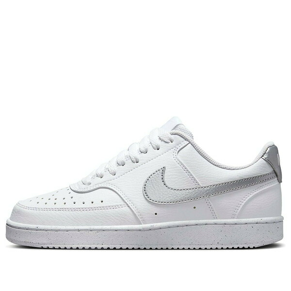 Nike ナイキ レディース スニーカー  【(WMNS) Nike Court Vision 1 Low Next Nature \u0027White Metallic Silver\u0027 DH3158-108】  大いさ US_W_11.5
