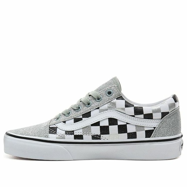 Vans バンズ レディース スニーカー  【(WMNS) Vans Old Skool \u0027Glitter Checkerboard\u0027 VN0A4BV5V3J】  大きさ US_8.5(25.5珊)