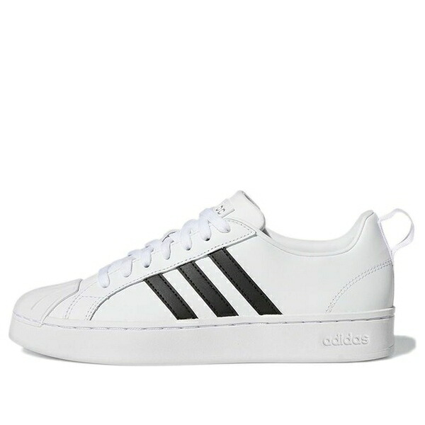 adidas アディダス レディース スニーカー  【(WMNS) adidas Streetcheck Cloudfoam Court Low \u0027White Black\u0027 GW5493】  大いさ US_8.5(25.5糎)