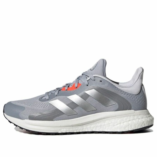 adidas アディダス レディース スニーカー  【(WMNS) adidas Solarglide 4 ST \u0027Halo Silver Solar Red\u0027 FY4110】  大きさ US_9.5(26.5珊)