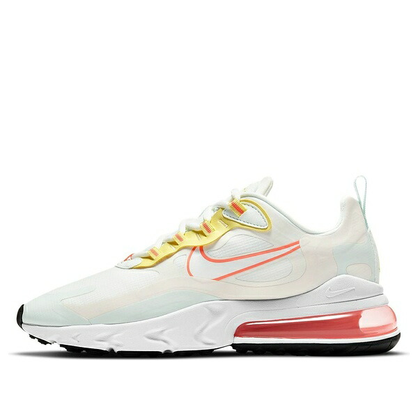 Nike ナイキ レディース スニーカー  【(WMNS) Nike Air Max 270 React \u0027Pale Ivory Summit White\u0027 CV8818-102】  大いさ US_7(24.0糎)