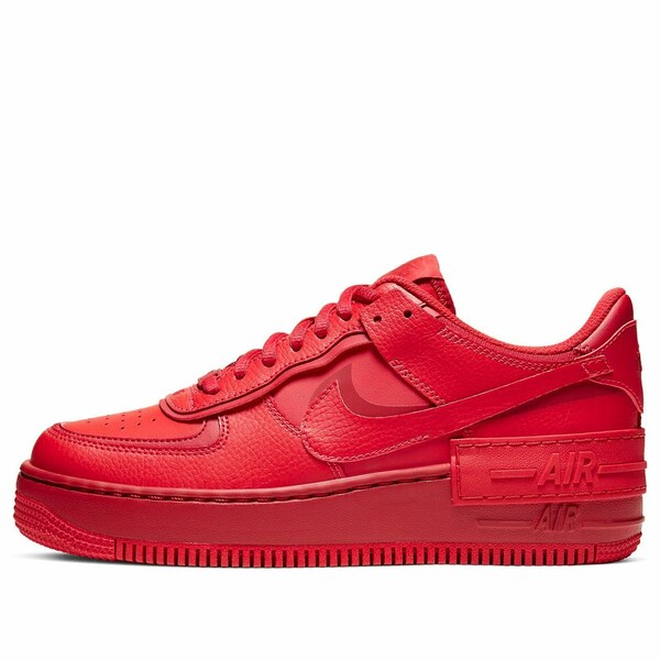 Nike ナイキ レディース スニーカー  【(WMNS) Nike Air Force 1 Shadow \u0027Triple Red\u0027 CU3012-661】  大きさ US_9(26.0珊)