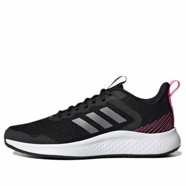 adidas アディダス レディース スニーカー  【(WMNS) adidas Fluidstreet \u0027Black Screaming Pink\u0027 H04605】  大きさ US_5.5(22.5糎)