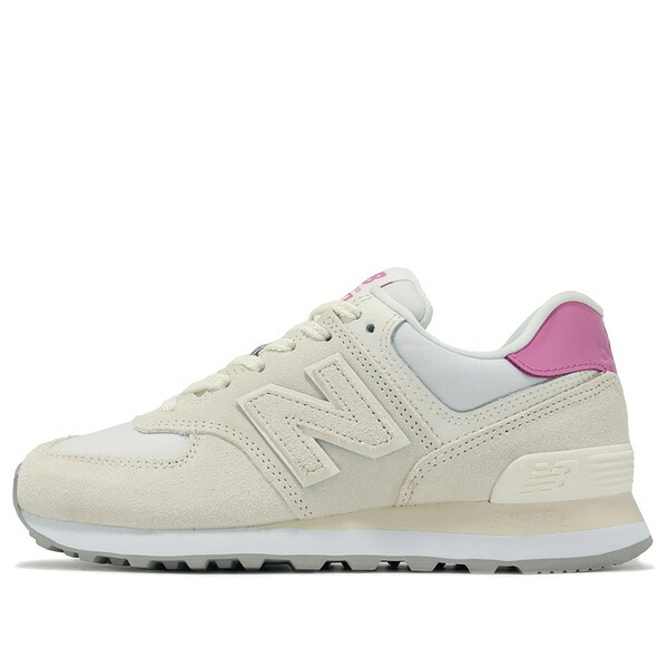 New Balance ニュー平衡にする レディース スニーカー  【(WMNS) New Balance 574 \u0027Sea Salt Real Pink\u0027 WL5742BA】  大きさ US_9.5(26.5珊)