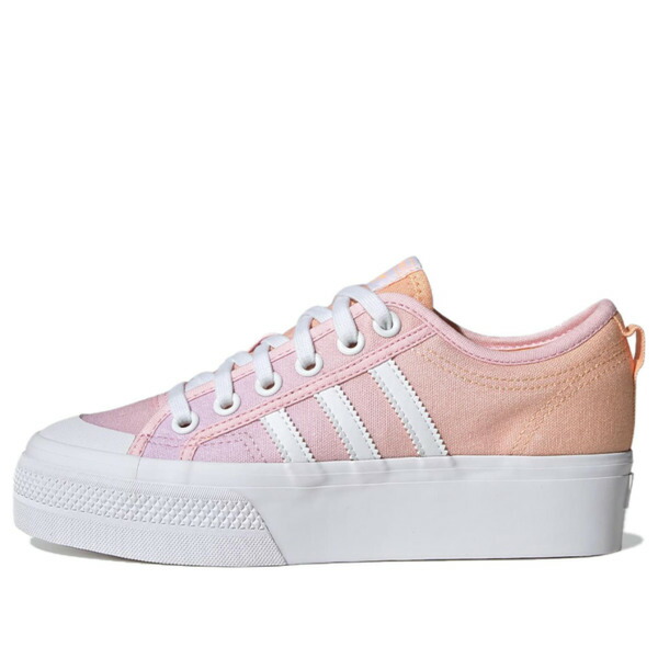 adidas アディダス レディース スニーカー  【(WMNS) adidas Nizza Platform \u0027Acid Orange Pink\u0027 IG5050】  大きさ US_9(26.0珊)