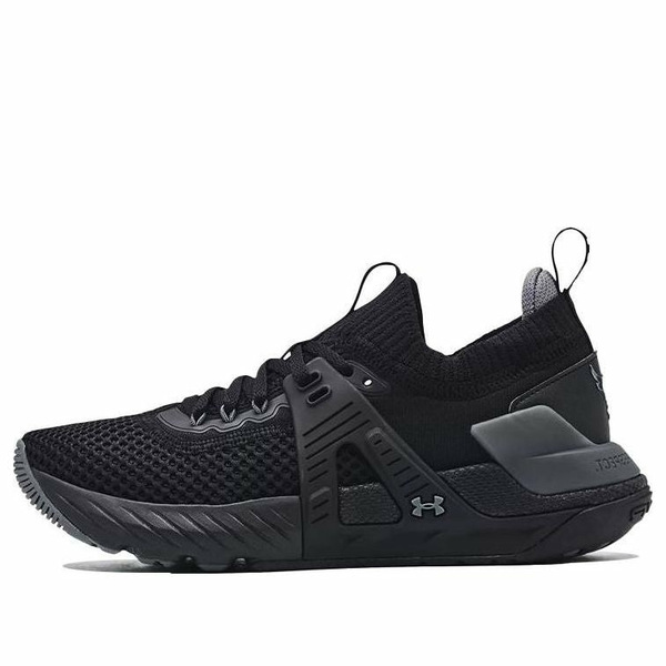 Under Armour アンダーアーマー レディース スニーカー  【(WMNS) Under Armour Project Rock 4 \u0027Black Pitch Grey\u0027 3023696-002】  大きさ US_W_11
