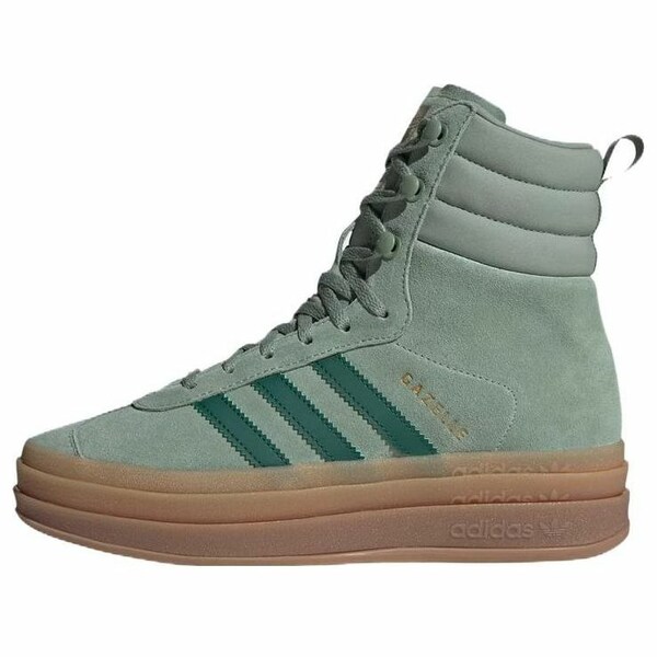 adidas アディダス レディース スニーカー  【(WMNS) adidas Gazelle Boot \u0027Silver Green Gum\u0027 ID6982】  大きさ US_6(23.0珊)