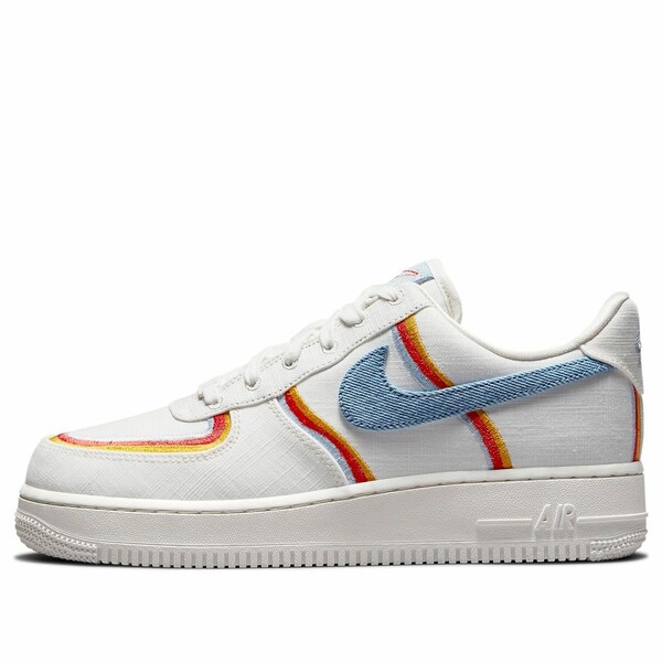 Nike ナイキ レディース スニーカー  【(WMNS) Nike Air Force 1 Low \u0027Sail Denim Swoosh\u0027 DJ4655-133】  大きさ US_W_11