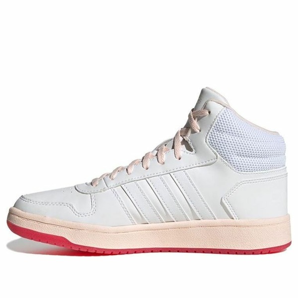 adidas アディダス レディース スニーカー  【(WMNS) adidas Hoops 2.0 Mid \u0027White Power Pink\u0027 FW9355】  大いさ US_7.5(24.5糎)