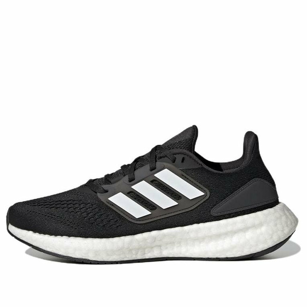 adidas アディダス レディース スニーカー  【(WMNS) adidas PureBoost 22 \u0027Black White\u0027 GZ5180】  大きさ US_7(24.0珊)